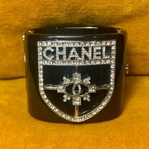 Chanel Rhinestone Cuff